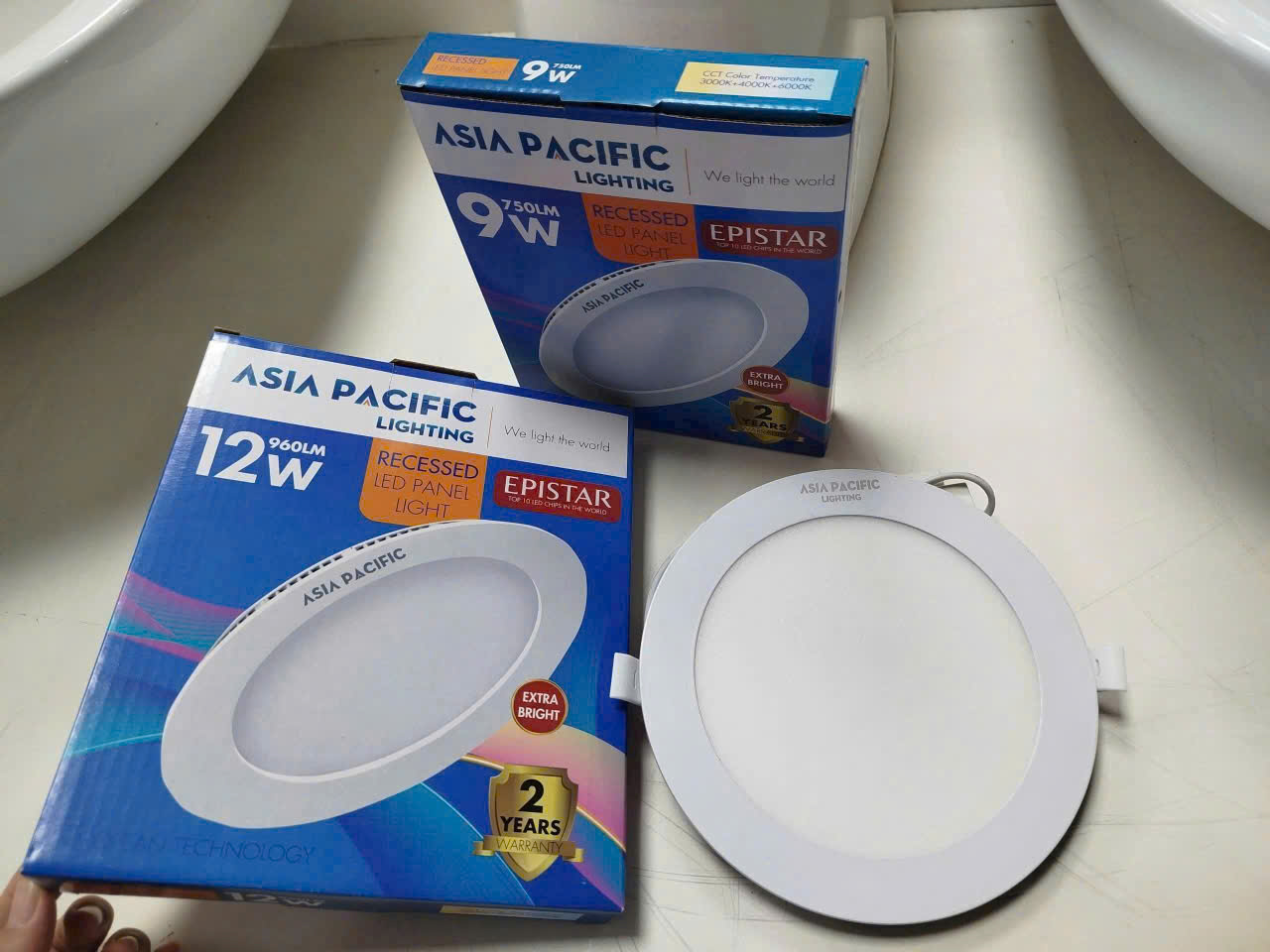 Đèn led âm trần 12w
